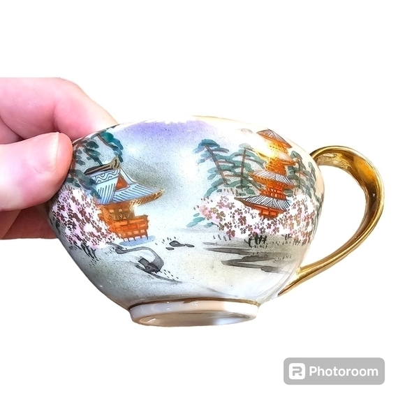 VINTAGE NIPPON Japan Kutani Tea Set - Picture 6 of 14